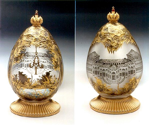 Alexander Palace Egg by Theo Faberge