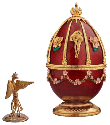 Firebird Egg by Theo Faberge