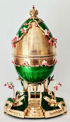 Garden Egg by Theo Faberge