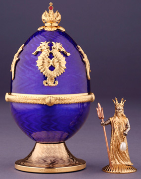 King of Oceans Egg by Theo Faberge
