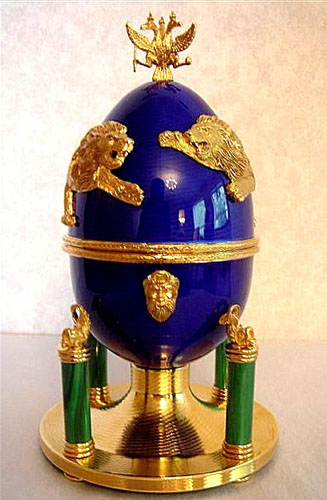 Samson Egg by Theo Faberge