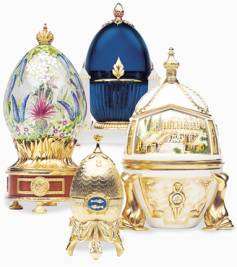 Some Eggs by Theo Faberge
