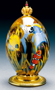 Ocean Egg by Theo Faberge