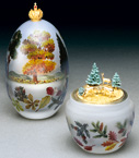 Autumn Egg by Theo Faberge