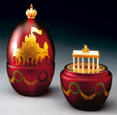Gateway to Freedom Egg by Theo Faberge