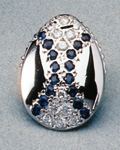 Diamond Egg Jewelry sample enlarged 4 times