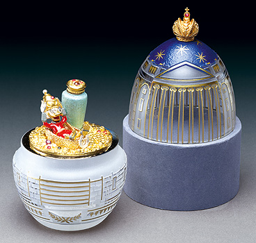 Scrooge McDuck Midnight Egg by Theo Faberge