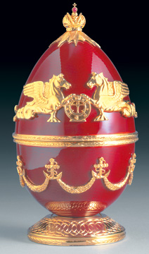 Peter the Great Egg by Theo Faberge