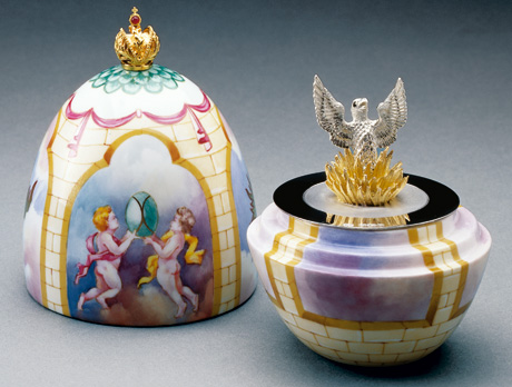 Phoenix Egg by Theo Faberge