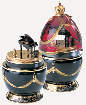 Piano Anniversary Egg by Theo Faberge