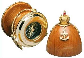 Shtandart Egg by Theo Faberge - Open View